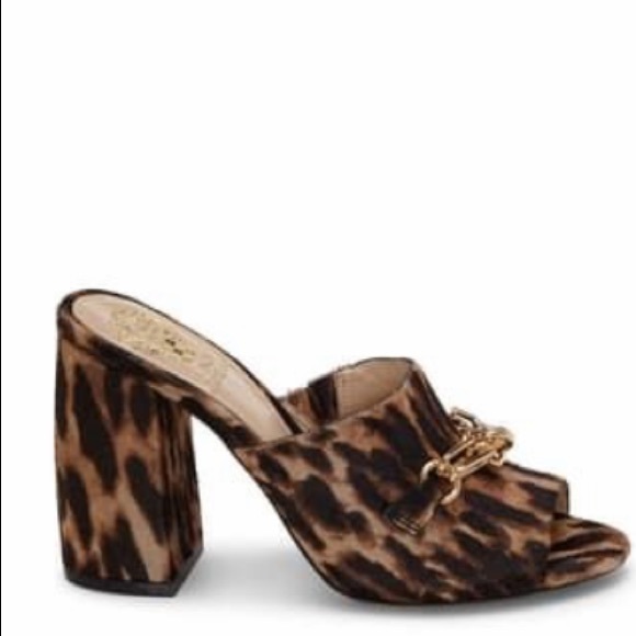 Vince Camuto Leopard Heel Sandal - Picture 3 of 8